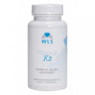 Vitamin K2 (MK7) 200 mcg 100 vegane Kapseln