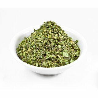 Moringa Tee Blätter geschnitten  100g - &euro; 6,08 pro 100g